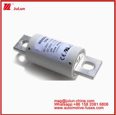 RS309-MD-125A Cerâmica Auto Fuses 500VAC200KA 500VDC 50KA AR DC Performance Tubular Estrutura de conexão de parafusos automotivos
