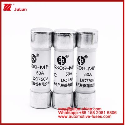 Motor de parafusos de moagem de parafusos Caremic Tubos redondos FUSE RS309-MF 50A DC750V DC Para EV / HEV