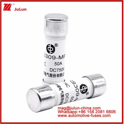Motor de parafusos de moagem de parafusos Caremic Tubos redondos FUSE RS309-MF 50A DC750V DC Para EV / HEV