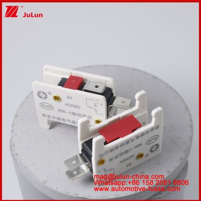 WDK-Y 5A 250V Micro Switch Automobile Mount Fuse Para Veículo EV / HEV Base de fusível especialmente projetada para situação do veículo
