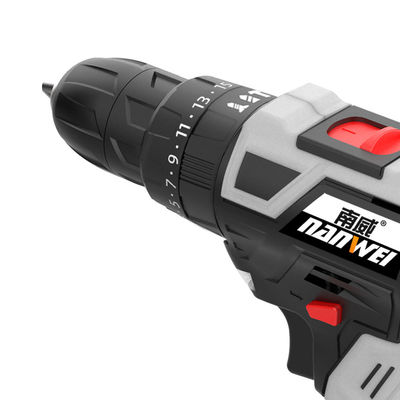 Ferramentas Elétricas de Furadeira Sem Fio com Bateria de Lítio Furadeiras de Impacto Portáteis Suportam Peso Único 3kg Velocidade Máxima 1350RPM/MIN