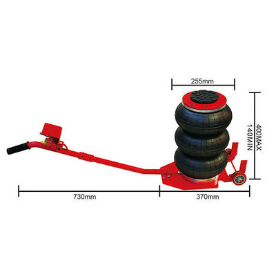 Equipamento de elevação de automóveis portátil 3 toneladas Jack de airbag pneumático com braço dobrado
