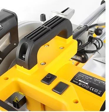 Serra de Madeira Ferramentas 2400W Composta Deslizante Esquadria 10 Polegadas Corte de Esquadria 255mm Para Artesãos DIY