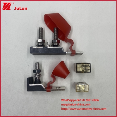 Carro MRBF Terminal Fuse Block Kit Single Stud 5/16" (M8) Compacto Fuse de Bateria Marinha