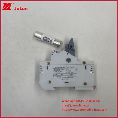 14*51mm gPV 1000VDC 50A FUSE Fusíveis fotovoltaicos PV duráveis Detentores de fusíveis desconectores para aplicações e painéis solares