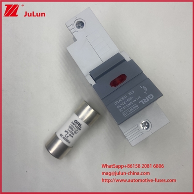 Porta-fusível fotovoltaico 63A 22*58mm 1000DC TUV CE Tamanho do elo fusível para o padrão GB/T14048.3