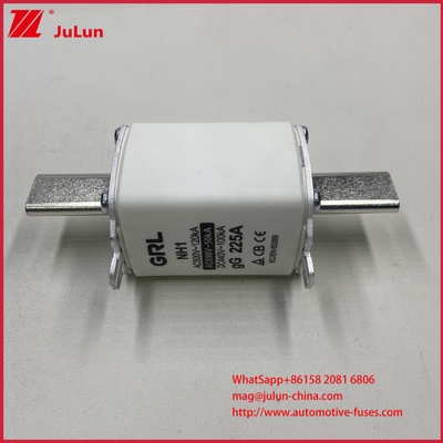 NH000 NT000 300A 225A 500V 120kA Fusível de alta capacidade de ruptura Fusível de ligação com GG-gL Knife Contactor Blade