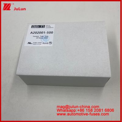 Fusível cerâmico 500A A202001 200A 150V 250A para bateria automotiva, veículo elétrico