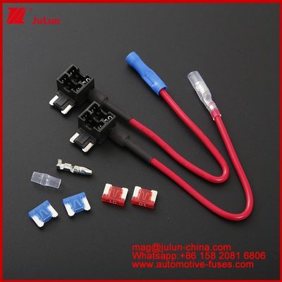 ATS / Low Profile Mini/Micro2/Micro3 Fuse Holder Mini Low Profile Add-a-Circuit Fuse Tap Bullet Connector Adaptador Micro Inline Fuse Holder