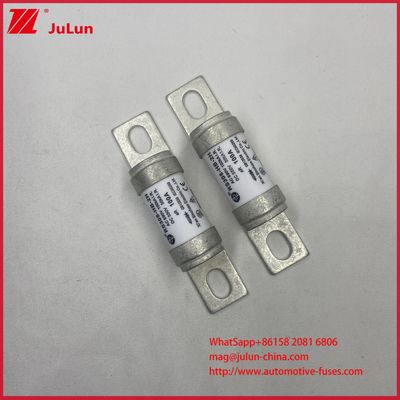 RS308-HB-2H 32-200A 550VDC 690VAC Durable Ceramic Automobile Fuses with M6 M8 Installation Bolt and GB/T31465 Certification