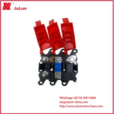 Assento de Fusível à Prova d'Água para Barco a Motor de Cruzeiro, Painel Solar ANS, Tampa Vermelha