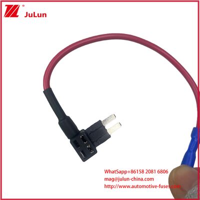 Terminal de arnês de fio Blade Mini Micro2 Power Fuse holder 1A 5A 7A 15A 32V Car Fuse holder Featuring PVC brass Material projetado para ACU ACN ACS ACZ ANL ANM ANS Fuse applications Long lasting