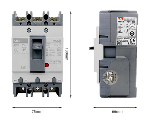 Disjuntor produção original do LG de ABE Plastic Shell Leakage Circuit/LS