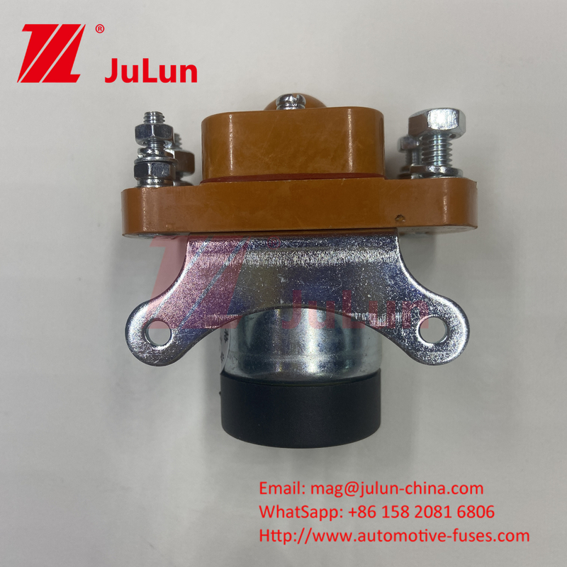 Contactor de corrente contínua automóvel eletromagnético SZJ50A-D SZJ50A MZJ-50A Motor 12V 24V 60V
