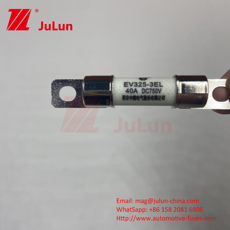Carregador Ev / Carregamento rápido de veículos elétricos para DC750V Proteção de fusível Carga química e alta temperatura