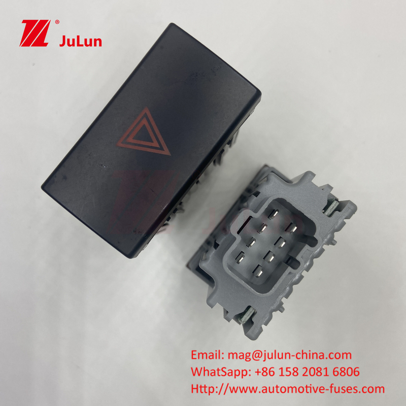 Paragem do sinal de perigo BC45-13A350-BA Comutador Automóvel Comutador de emergência com flash duplo Comutador de luz com falha
