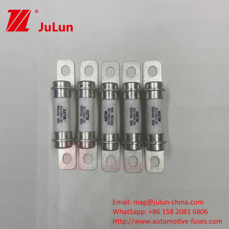M6 Bolt Home Ev Charger 30A 40A Bolt M6 Automotive Fuse de alta qualidade 5A 500VDC