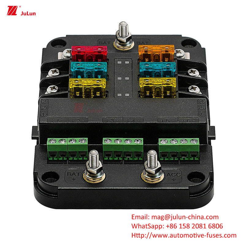 Eu UL Padrão Automóvel Corretor de circuito Bolt segurador 32V 30A-500A Nylon