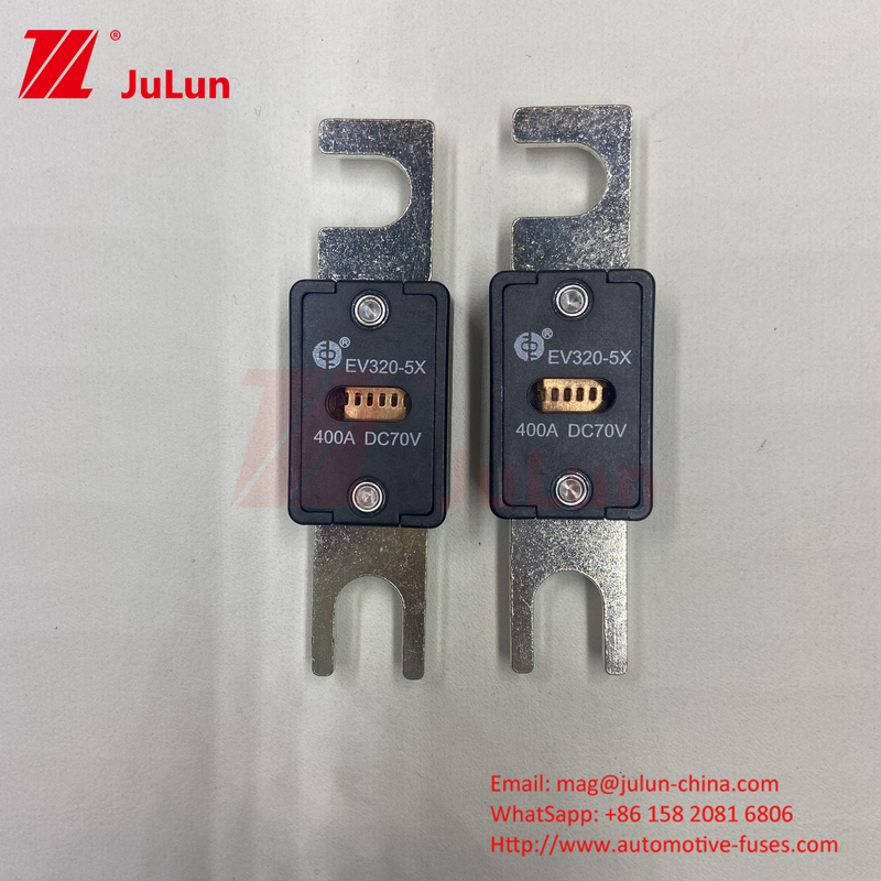 Fusíveis para veículos elétricos automóveis com classificação de corrente 80-500A - Conformes com as normas ISO8820-5 e GB/T31465.5-2015