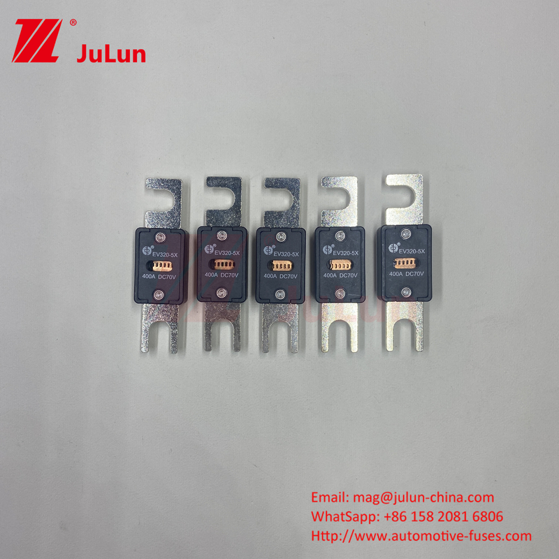 SINO 6kA Cerâmica EV320-5X-80A-N Cobre Quartz Tubos de Areia Tempo Constante 2ms EV Fusível de Carro Elétrico