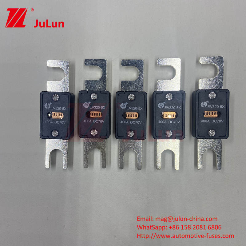 Veículo Elétrico EV320-5X-225A 70VDC Voltagem Fusível Automóvel Para Sistema de Carregamento EV M6 M8