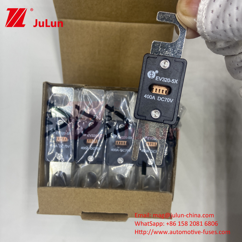 EV320-5C-100A-N 70VDC Parafuso em M6 M8 Tipo de montagem lâmina de carro fusíveis 80-500 Ampere Manter a estabilidade