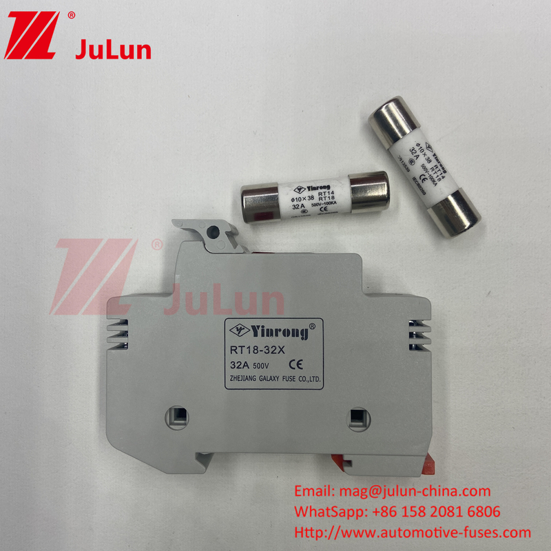 PV-30 CE TUV 10*38mm Dc 6A,8A,10A,12A,15A,20A,25A,32A PV Solar Dc 1000V Fuso com fusível para proteção de módulos fotovoltaicos solares