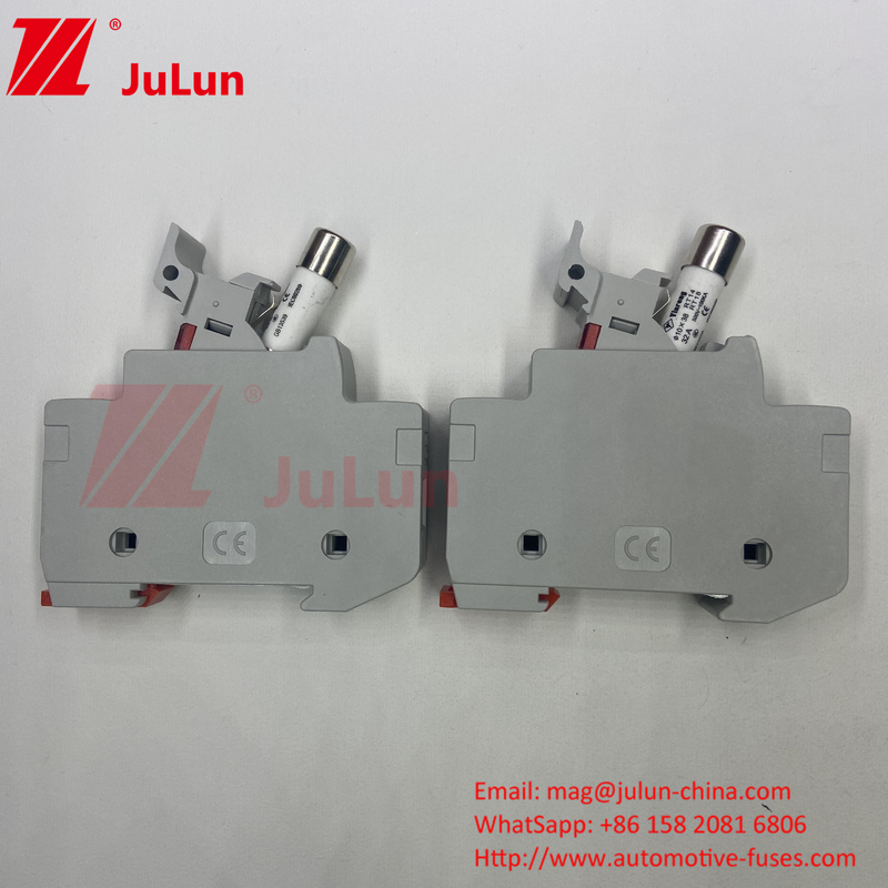 1000VDC 1500VDC 500VDC painel solar DIN ferroviário DC 32 Amp segurador de fusível solar com fusível para PV Pho