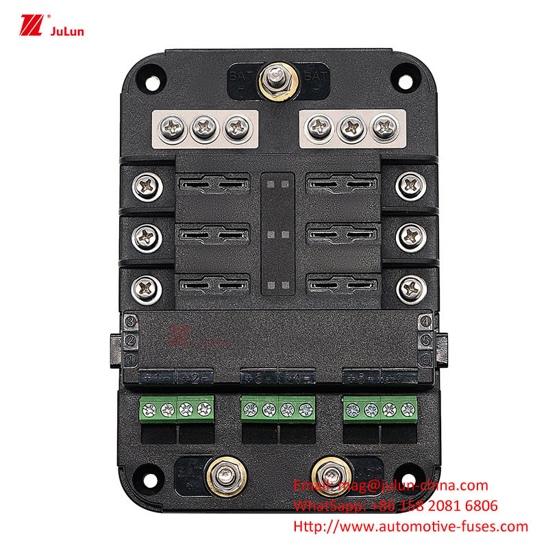 Peças de automóveis pesadas 30A-500A Disjuntor de rede para motocicleta para parafuso de parafuso de voltagem nominal 32V Circuito P