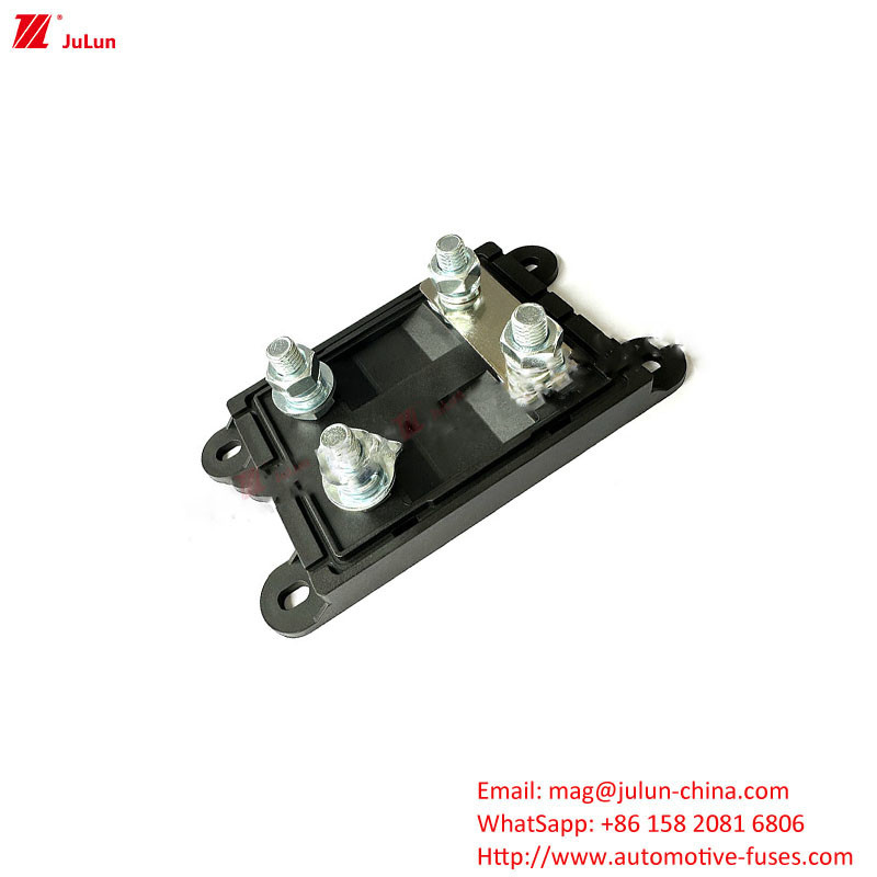 ANS / MIDI Pequeno suporte de fusível premium Peças de reposição automotivas Contato de cobre Amarração bipolar Circuito de reinicialização manual B