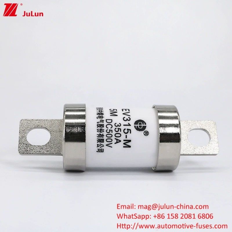 EV315-M-5M-150A 250A 300A 400A 500VDC Proteção contra fusíveis de veículos elétricos EV Tensão nominal Dc 500V 20KA