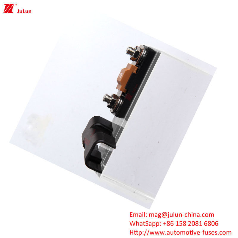 Fusível de parafuso 30A-500A 32V UE UL Standard Copper Contact Circuit Breaker Com Fusível de parafuso