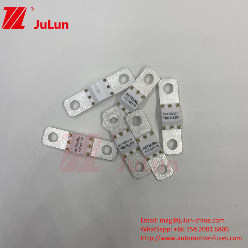 A121601-250A 125VDC Fusíveis de tipo terminal ASTM para veículos elétricos Cerâmica
