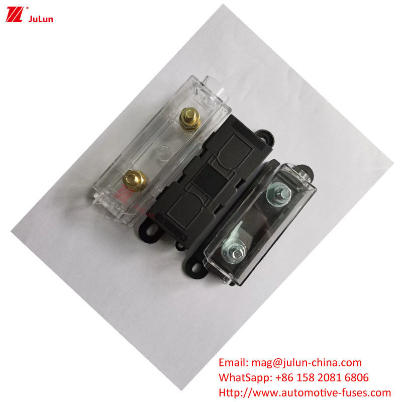 32V DIN Traço segurador 30A-500A UE UL padrão de cobre contato plástico carcaça para parafusos segurador