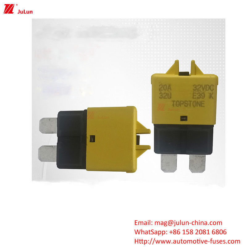 Interruptor de redefinição manual da máquina Interruptor de redefinição manual do iate Interruptor de redefinição manual do iate UE UL Rated 32V Copper Fuse Holder