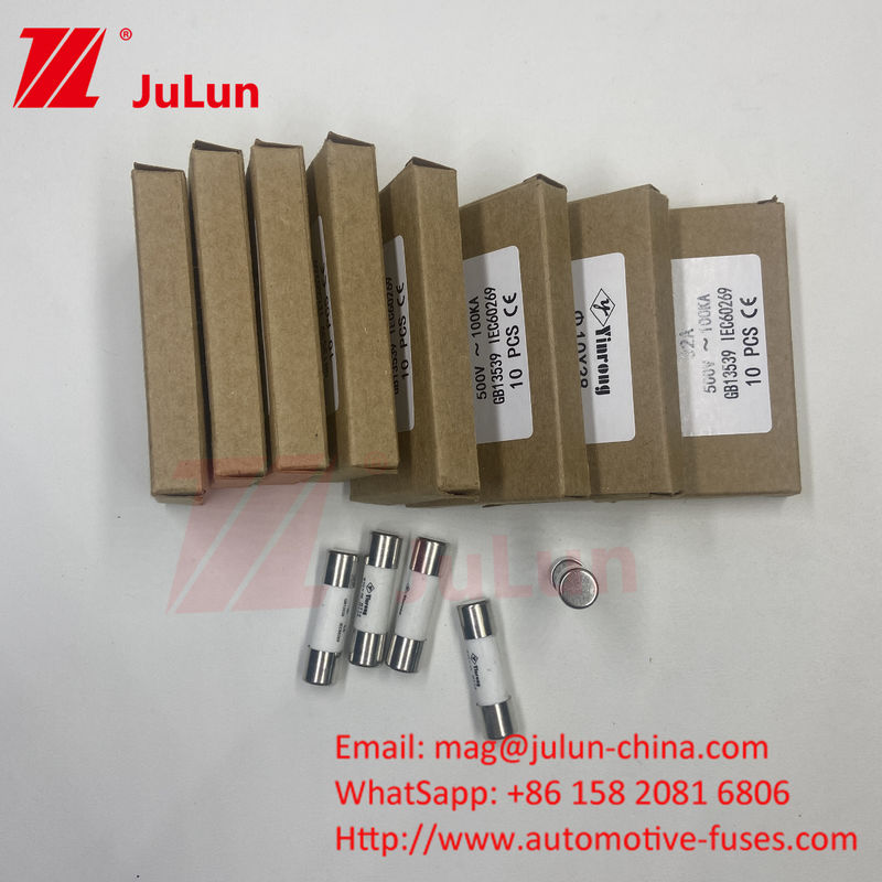 4A AC220V AC380V AC500V AC690V AC800V 1000V Fusíveis fotovoltaicos Solares 10 x 38mm 1000VDC Fusíveis de cordas Pv UL TUV CE RoHS