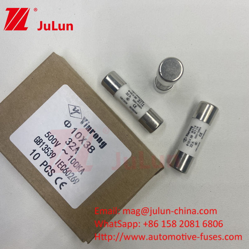 PV 6A 10*38mm AC500/690V Capacidade de quebra TUV Panel Mount Pv String Fuses CE Certificado