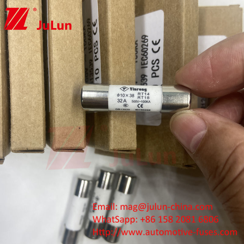 7A 10*38mm AC380V AC500V AC690V AC800V Fusível Solar Pv Cerâmico Para Sistemas Fotovoltaicos