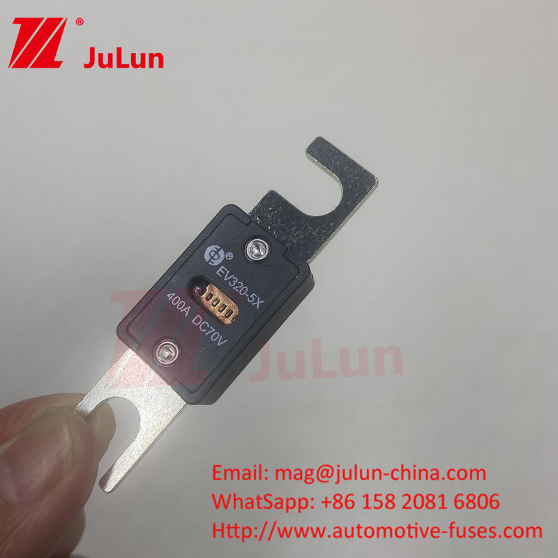 EV320-5X 80A 100A 125A 150A 175A 200A 70VDC EV Fuse para proteção de curto-circuito confiável