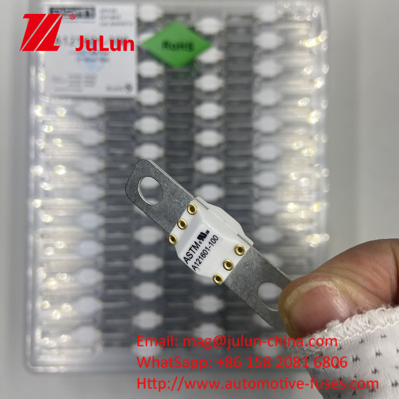 Fusível de proteção de bateria automotiva para proteção contra curto-circuito ASTM A121601 100A 150A