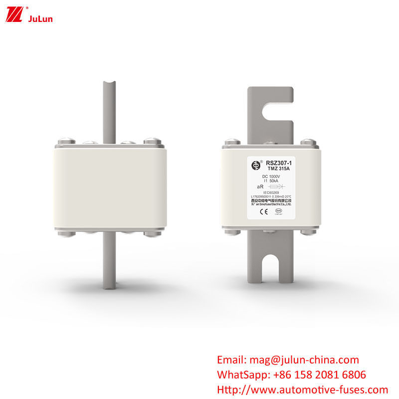 RSZ307-1-TMZ Adaptador de carregador de carro de corrente contínua de energia elétrica com parafuso em fusíveis Aplicações da indústria de armazenamento de energia