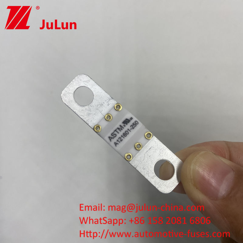 A121601-250A A121601-200A ASTM Copper Automotive Blade Fuse For High Current EV Energy Storage Battery (Fusão de lâmina de cobre para veículos elétricos)