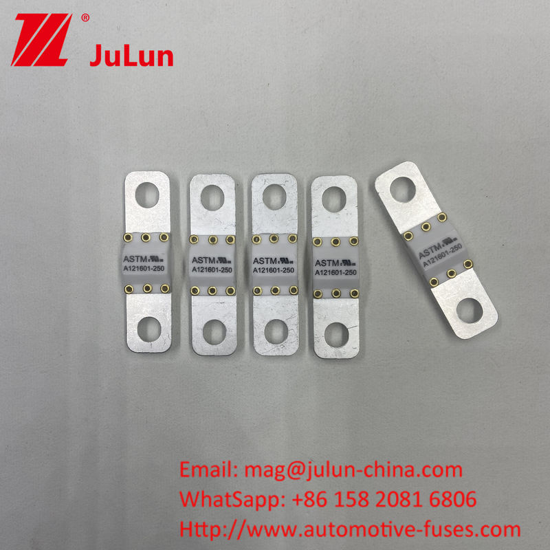 A121601-200 ASTM 3KA-8KA Fusíveis de carregamento rápido de automóveis pequenos 125VDC parafuso M6/M8