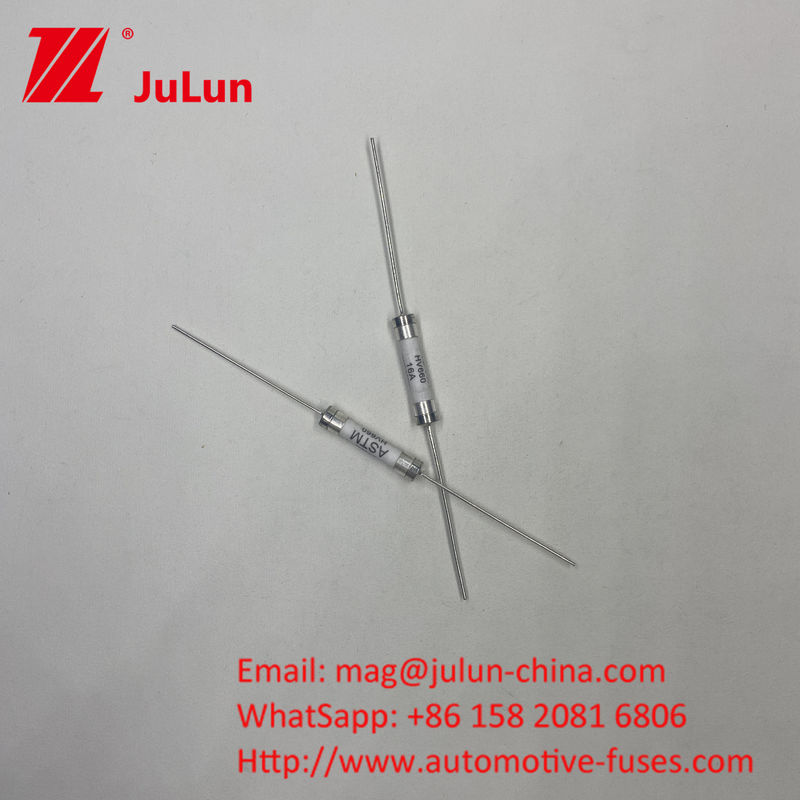 HV660 10A 500VDC Voltagem nominal Fusíveis cerâmicos para automóveis 6*32mm