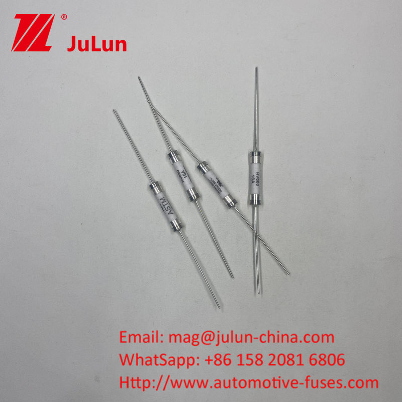 20A 500VCD 6*30mm HV660 ASTM PCB Hole / Clamp Instalação 500VDC Ceramic Fuse