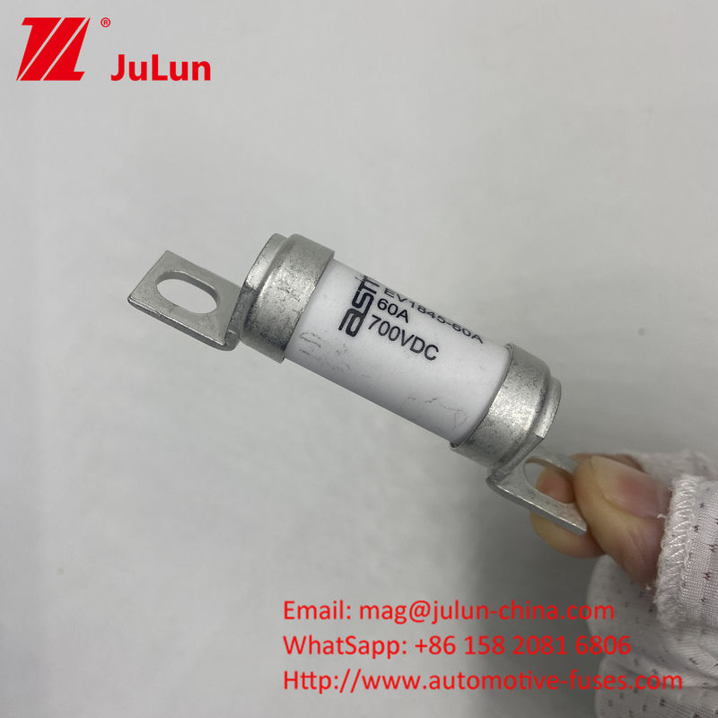 Fusível para veículos elétricos EV1845 15A 700VDC ASMT com terminais de parafuso para corrente 80A-150A