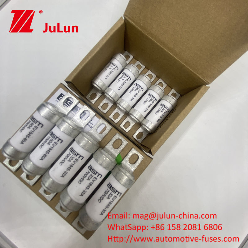 EV1845 20A 700VDC Fusível de parafusos 5-150A para veículo elétrico / parafusos HEV