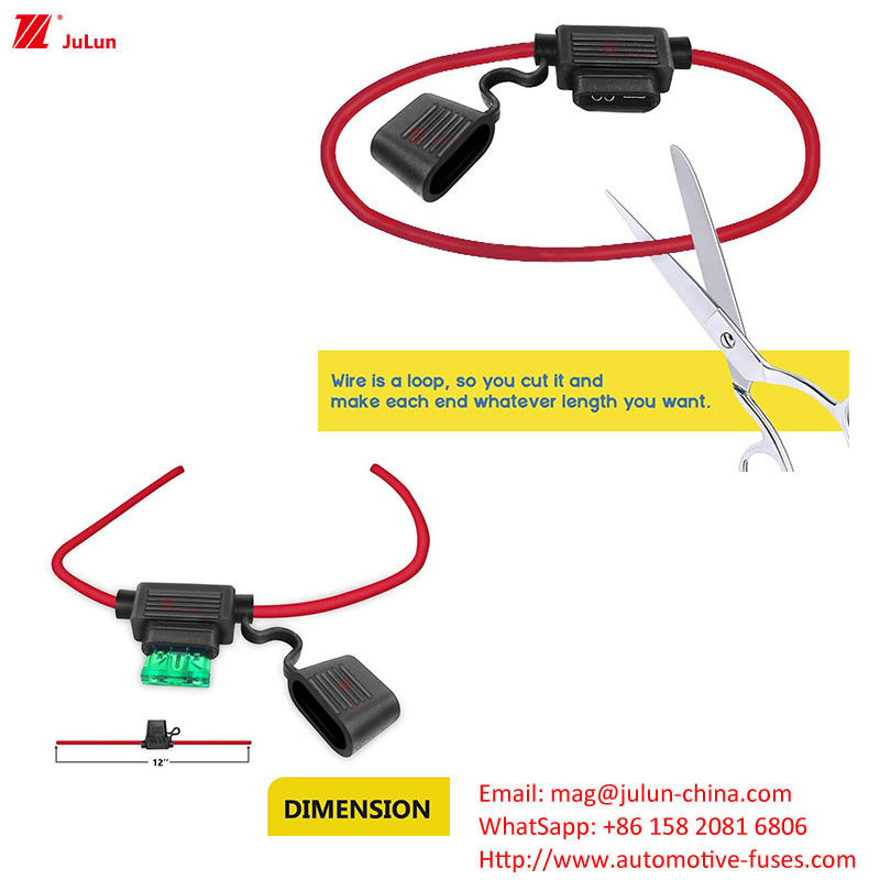 ANS / MIDI Pequeno Retorno Manual de Segurador Automóvel 40 Amp Para Veículos Elétricos Seguros