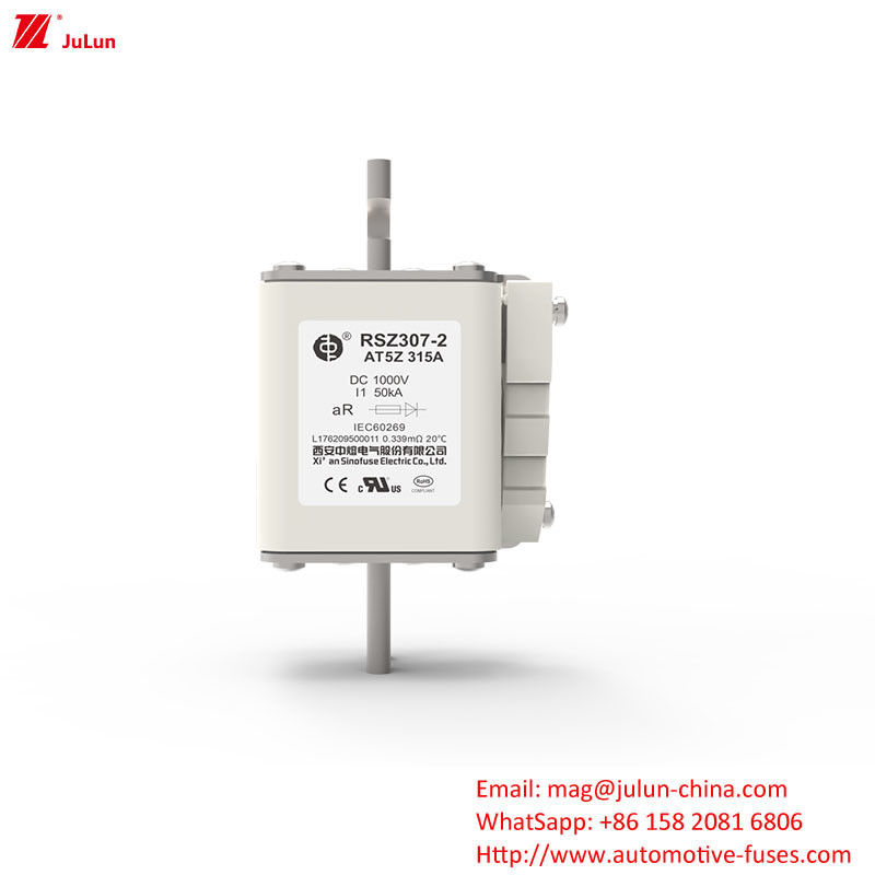 DC 1000V 315A Fusível fotovoltaico solar para proteção de cordas fotovoltaicas de montagem de painel de longa duração