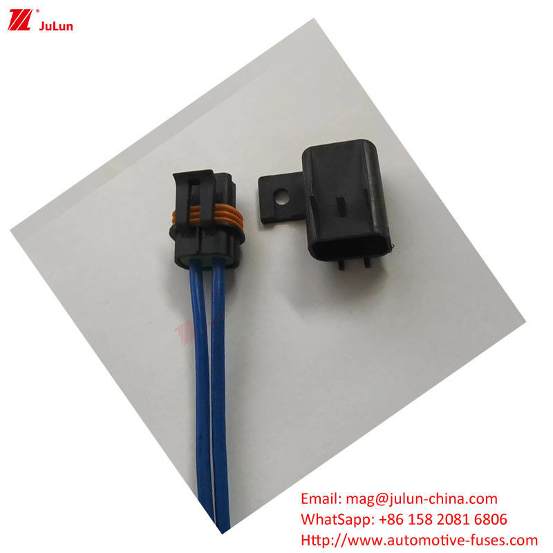 Plastico / Nylon Shell 32V Motor elétrico segurador de fusível 30A-500A 1 pólo de reinicialização manual